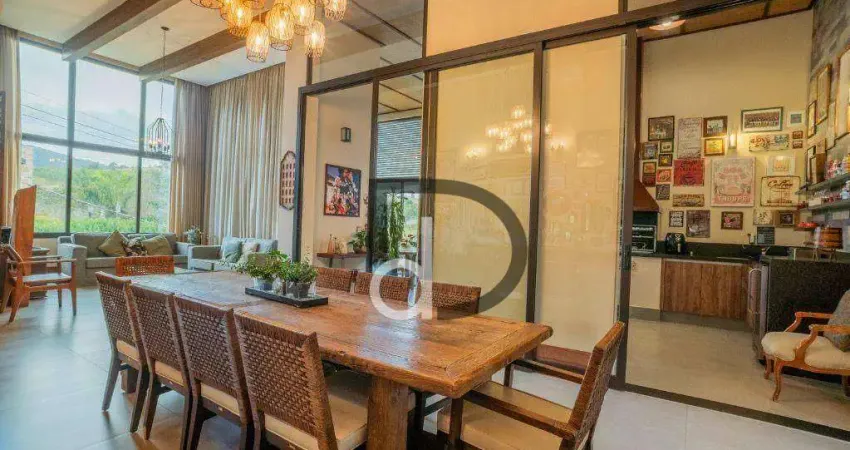 Casa com 4 quartos à venda, 382 m² por R$ 3.600.000 - Condomínio Campo de Toscana - Vinhedo/SP
