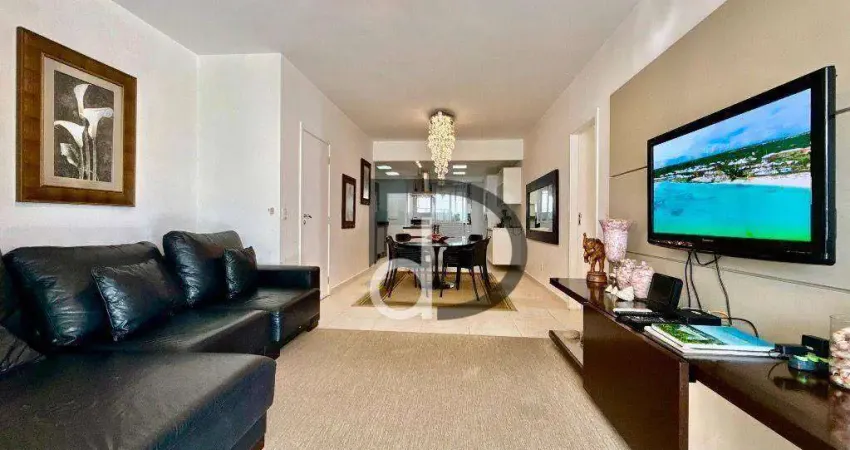 Apartamento com 3 dormitórios para alugar, 138 m² por R$ 17.000/mês - Riviera de São Lourenço - Bertioga/SP