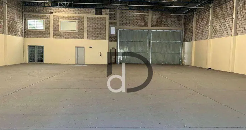 Galpão para Locação | 750 m² Construídos | Condomínio Fechado de Galpões – Valinhos/SP