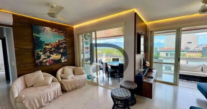 Apartamento com 3 dormitórios à venda, 122 m² por R$ 3.200.000 - Riviera de São Lourenço - Bertioga/SP