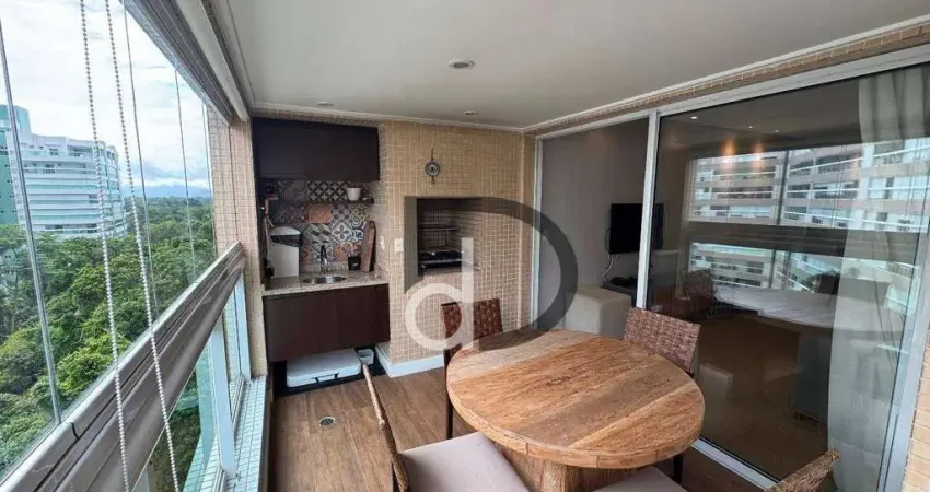 Apartamento com 3 dormitórios à venda, 95 m² por R$ 2.420.000 - Riviera de São Lourenço - Bertioga/SP