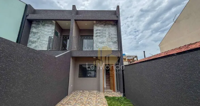 Sobrado com 2 dormitórios para alugar, 83 m² por R$ 3.800,00/mês - Sítio Cercado - Curitiba/PR