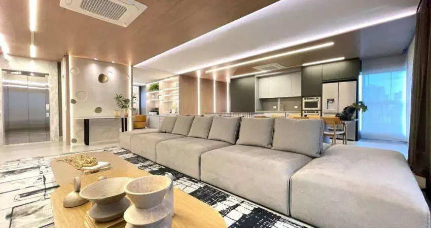 Apartamento à venda em maringá, zona 03, com 3 suítes, com 179 m², maison lumini