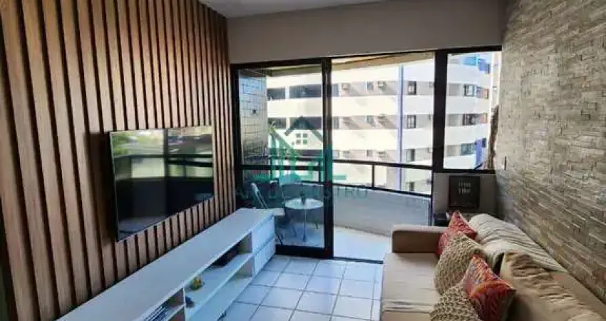 Apartamento Mobiliado com 3 Quartos, 2 Suítes e Varanda na Ponta Verde - Maceió Alagoas