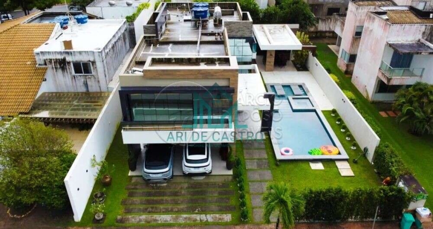 Casa de Alto Padrão com 5 Suítes 376m² na Garça Torta - Maceió Alagoas