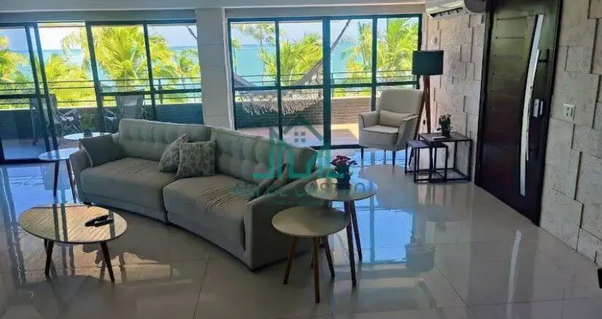 Apartamento 270m² Vista mar, Beira-mar da Praia de Ponta Verde, Mobiliado e Reformado em Frente ao Lopana com 4 Suítes, Maceió Alagoas