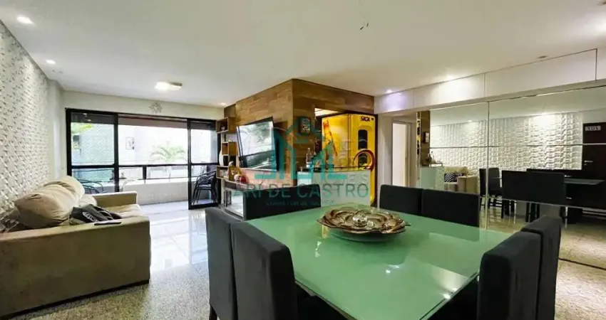 Apartamento a 200m da praia de ponta verde com 125 m² com 3 quartos, varanda - maceió alagoas