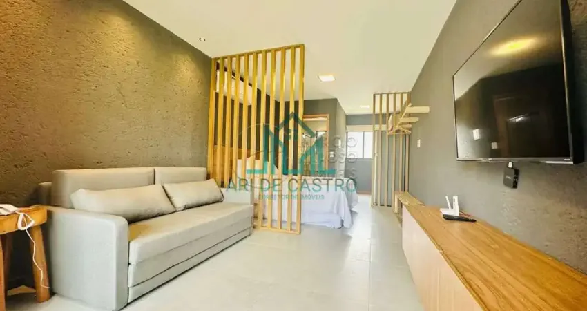 Apartamento studio mobiliado com varanda e 36,50m² no patacho na rota dos milagres alagoas