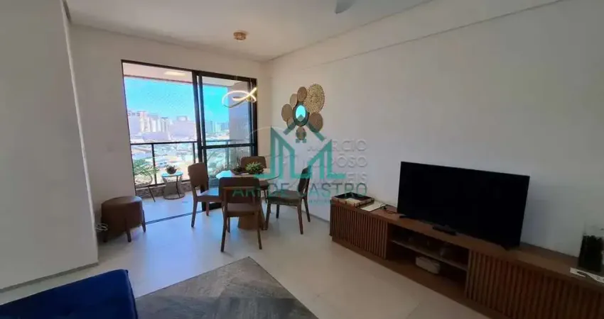 Apartamento Vista Mar, Mobiliado, 2 Quartos  com 57m², Varanda - Maceió Alagoas
