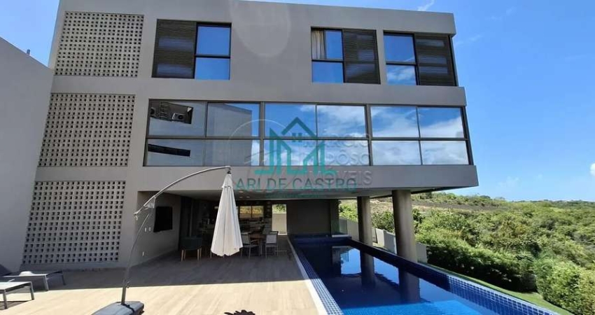 Casa com 4 Suítes, 642m² com Piscina e Área Gourmet Completa no Condomínio Atlantis na Garça Torta - Maceió Alagoas