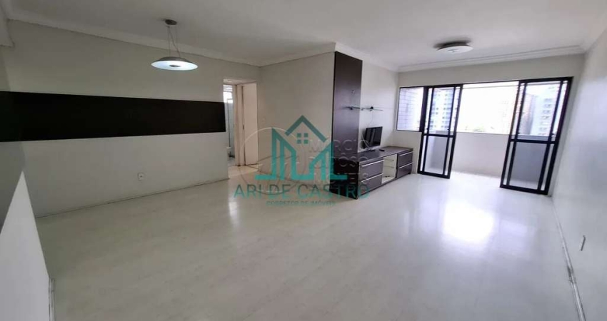 Apartamento no Farol com Vista Mar com 3 Quartos com 116m², Varanda, Dependência - Maceió Alagoas