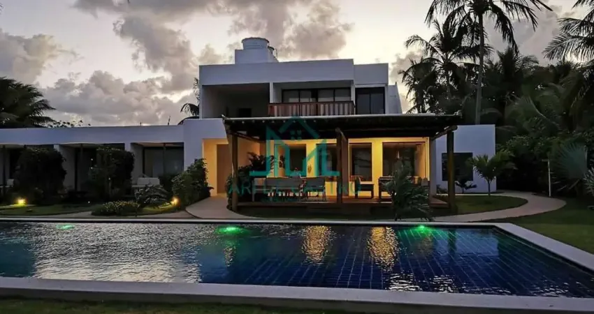 Casa à Beira-mar da Rota Ecológica dos Milagres 4 suítes, Piscina  - Porto de Pedras Alagoas