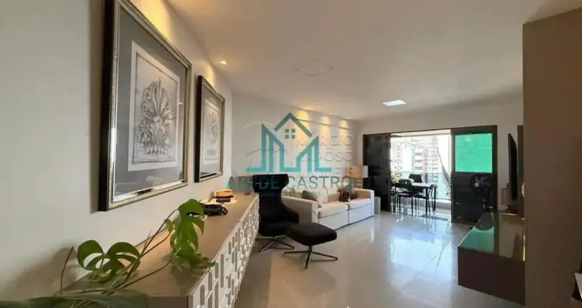 Apartamento com 143m², 4 quartos, sendo 2 suítes e 1 suíte reversível à venda na ponta verde - maceió alagoas