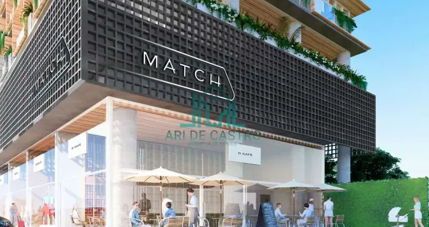 Apartamento match studio na praia de cruz das almas - maceió alagoas