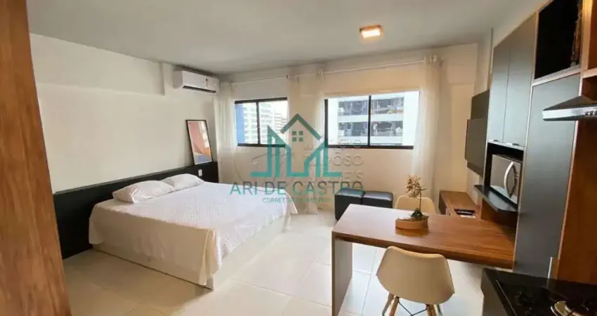 Studio mobiliado no edifício time  a 200m da praia de ponta verde - maceió alagoas