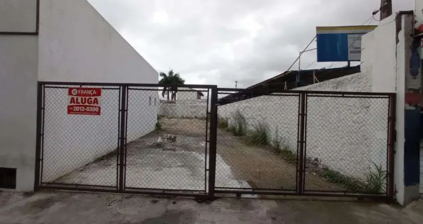 Terreno comercial para alugar no São João, Jacareí 