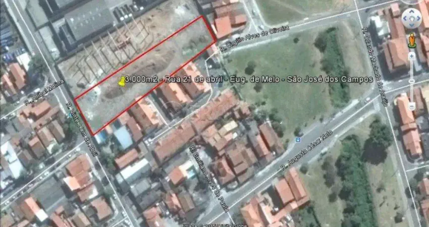 Terreno à venda no Eugênio de Mello, São José dos Campos 