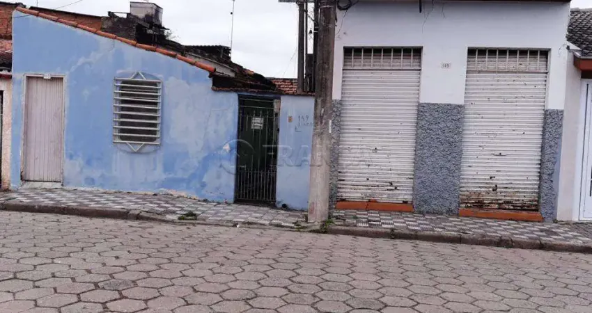 Terreno com casa, vila e ponto comercial - vila pinheiro jacareí sp