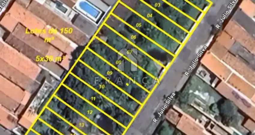 Lotes  a partir de 150 m² no Bairro Cidade Salvador, em Jacareí - Ótima Localização!