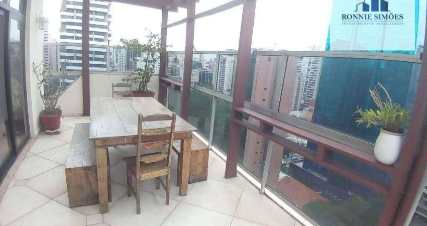 COBERTURA DUPLEX PARA ALUGAR E VENDER, 230 M², MOEMA, ED VILA DE LAGUNA, 3 DORMITÓRIOS, 1 SUÍTE, SALA, 2 BANHEIROS, 3 VAGAS, PRÓXIMO DA ESTAÇÃO MOEMA