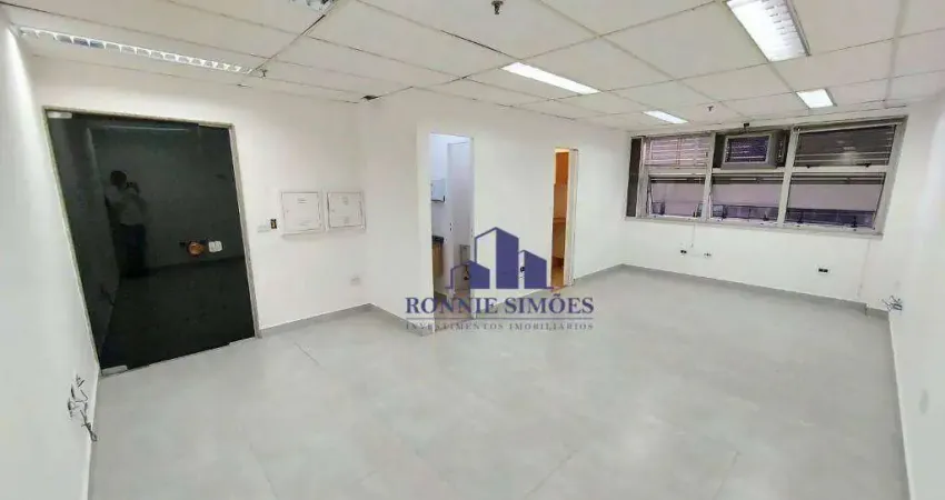 Sala comercial para alugar, 34 m², moema, ed. Iraí office moema, av. Iraí, 1 sala, copa, 1 wc, 1 vaga, apenas duas quadras do shopping ibirapuera
