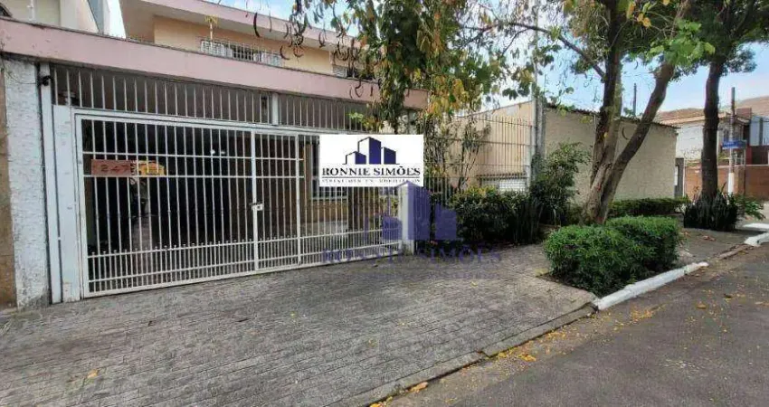 SOBRADO RESIDENCIAL A VENDA NO PLANALTO PAULISTA, 298 M², 6 DORMITÓRIOS, 2 SALAS, 6 BANHEIROS, 4 VAGAS, EDICULA, SALÃO DE FESTAS