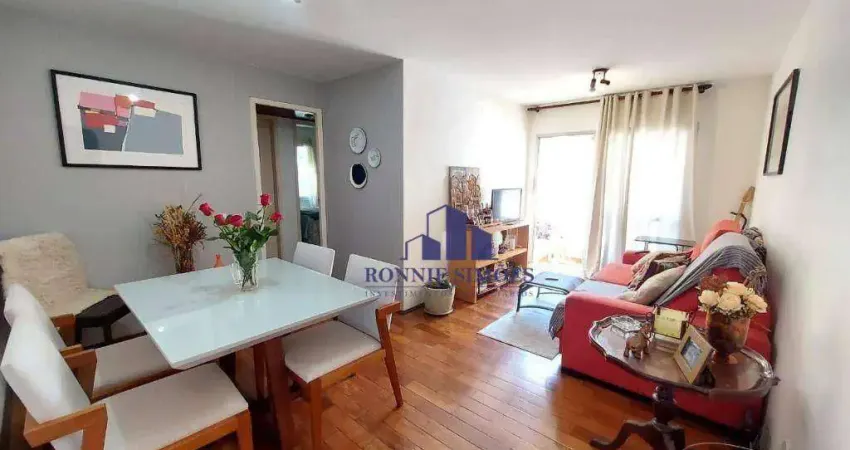 Apartamento com varanda para alugar ou vender, moema, 80 m², edifício parati, 2 dormitórios, 1 sala, 2 wc, 1 vaga, próximo ao shopping e metrô