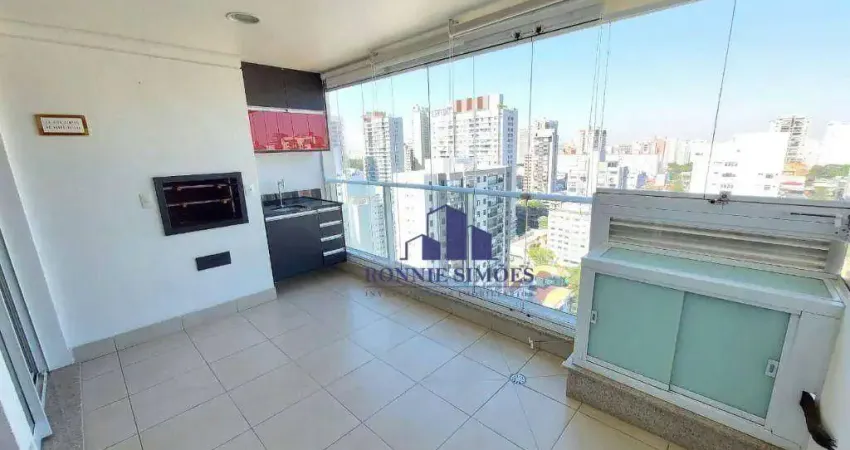 Apartamento com varanda gourmet à venda, 76 m², ed. modern life, 2 dormitórios, 1 suíte, sala, 2 wc, 2 vagas, menos de 500 m do metrô ana rosa