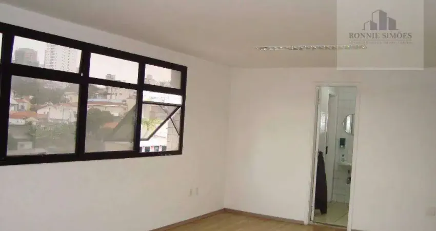 Sala comercial para alugar ou vender, ed. apolo, r. padre machado, sala, 2 banheiros, copa, 2 vagas, 700 metros da estação santa cruz do metrô