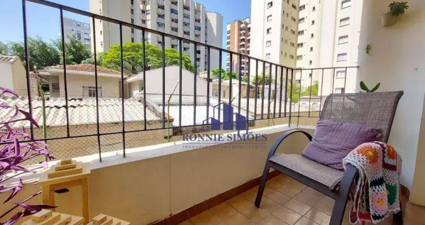 Apartamento com varanda para alugar ou vender, moema, 80 m², edifício parati, 2 dormitórios, 1 sala, 2 wc, 1 vaga, próximo ao shopping e metrô