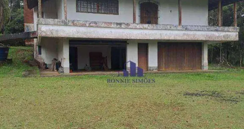 Chácara à venda, 55 mil m² terreno, jardim dos eucaliptos, 4 dormitórios, 2 suítes, 4 banheiros, 4 vagas cobertas, mobiliado