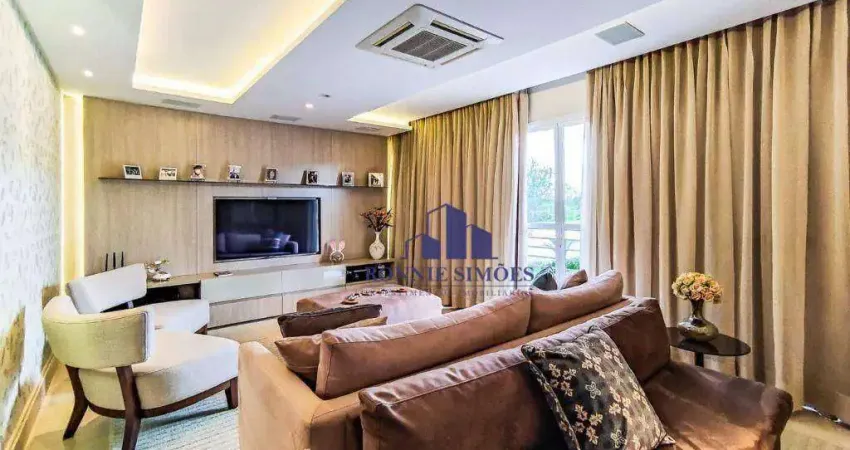 Sobrado residencial alto padrão à venda porteira fechada, cond. residencial paineiras, rua engelbert romer, 300 m², 3 suítes, 3 salas, 5 wc, 3 vagas