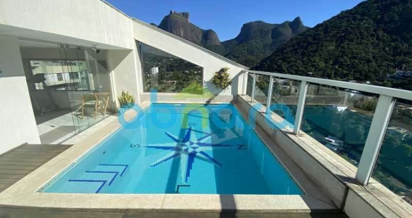Cobertura com 5 quartos à venda na Estrada da Gávea, São Conrado, Rio de Janeiro