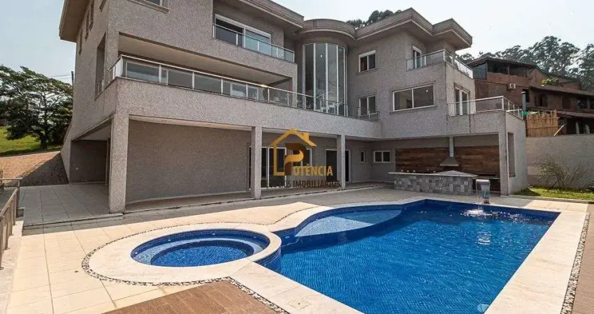 Casa com 5 dormitórios, 1000 m² - venda por r$ 20.000.000 ou aluguel por r$ 53.000/mês - tamboré polo empresarial - santana de parnaíba/sp