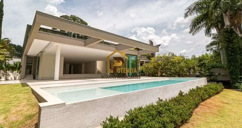 Casa com 5 dormitórios à venda, 950 m² por r$ 17.500.000 - tamboré - santana de parnaíba/sp