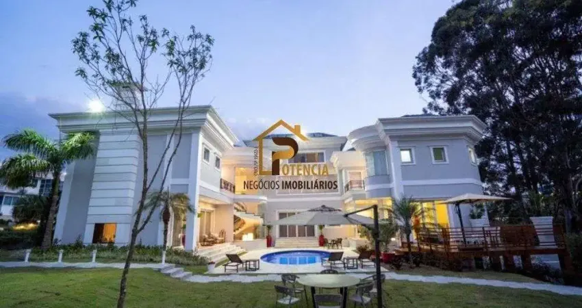 Casa com 6 dormitórios à venda, 1200 m² por r$ 19.000.000 - tamboré - barueri/sp