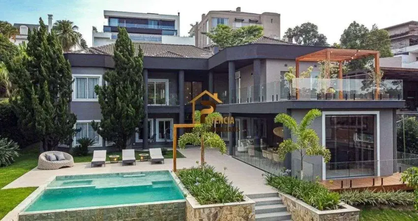 Casa com 6 dormitórios à venda, 780 m² por r$ 17.800.000 - tamboré - barueri/sp