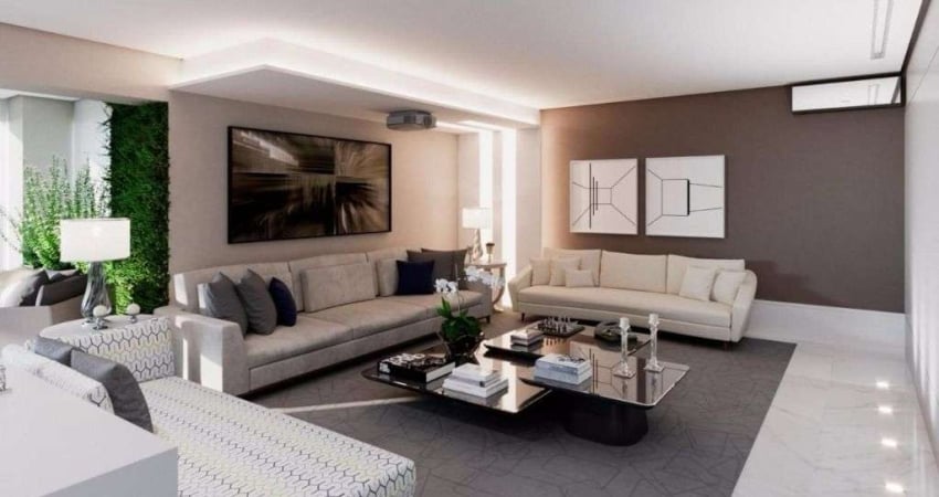 Apartamento com 4 dormitórios à venda, 258 m² por r$ 5.100.000,00 - brooklin - são paulo/sp