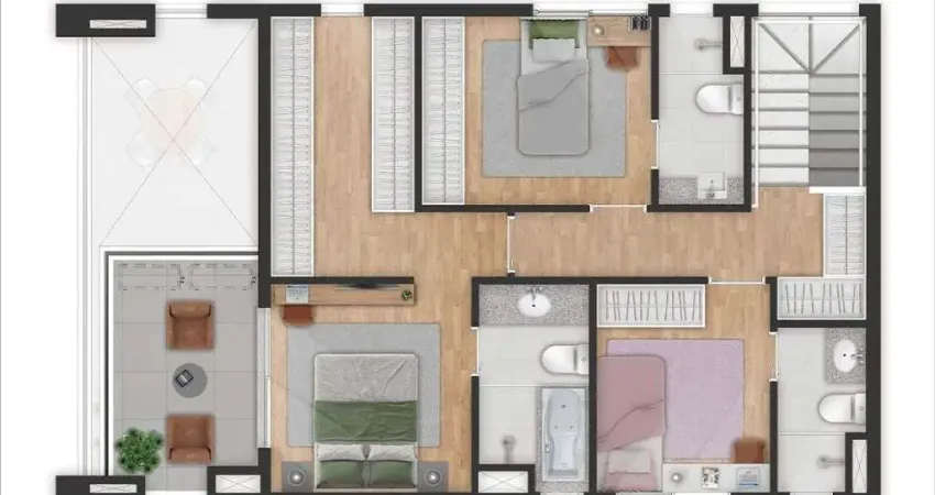 Cobertura com 4 dormitórios à venda, 140 m² por r$ 2.449.000,00 - brooklin - são paulo/sp