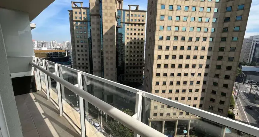 Apartamento para locação 45m², 1 dormitório e 1 vaga, r$3.800,00