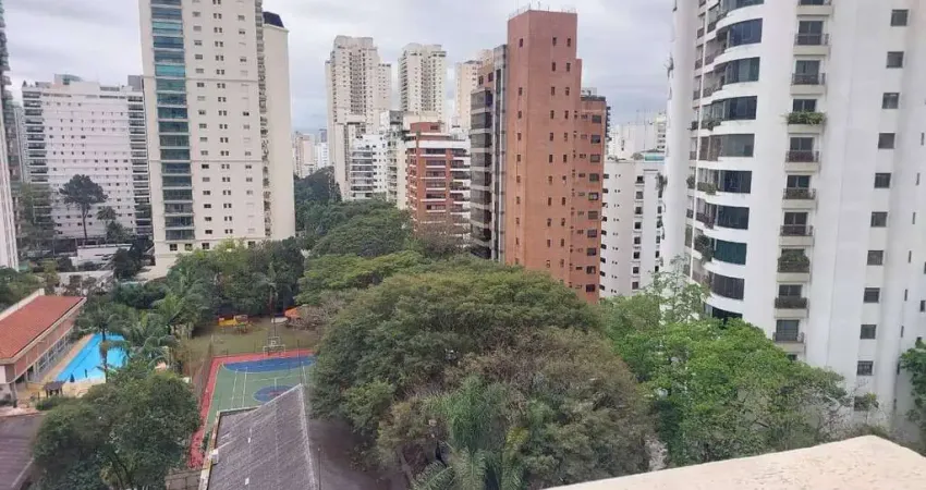 Apartamento para locação 136m², 2 suítes e vagas, r$9.000,00