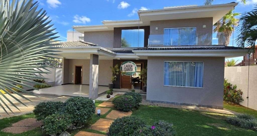 Casa com 4 dormitórios à venda, 492 m² por R$ 4.900.000,00 - Condomínio Pontal da Liberdade - Lagoa Santa/MG