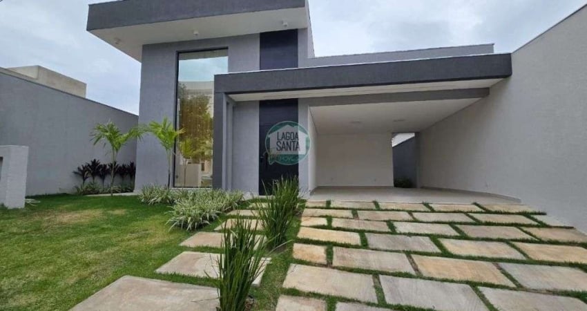 Casa com 3 dormitórios à venda, 167 m² por R$ 1.750.000,00 - Condomínio Golden Class - Lagoa Santa/MG