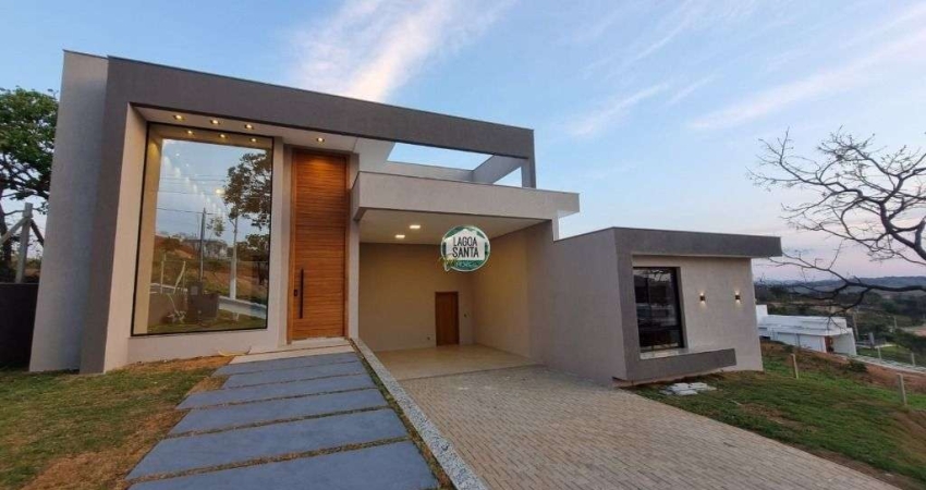 Casa com 4 dormitórios à venda, 245 m² por R$ 2.100.000,00 - Condomínio Monte Ville - Lagoa Santa/MG