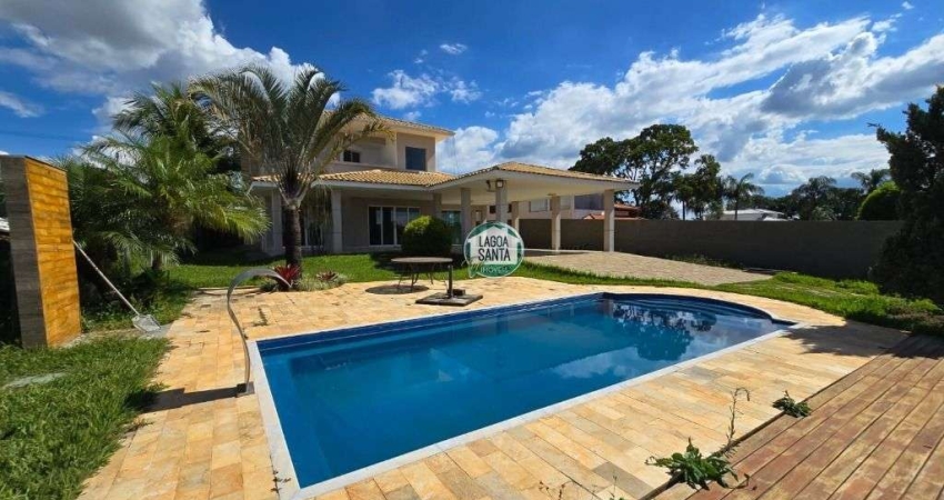Casa com 5 dormitórios à venda, 506 m² por R$ 2.490.000,00 - Condomínio Condados da Lagoa - Lagoa Santa/MG