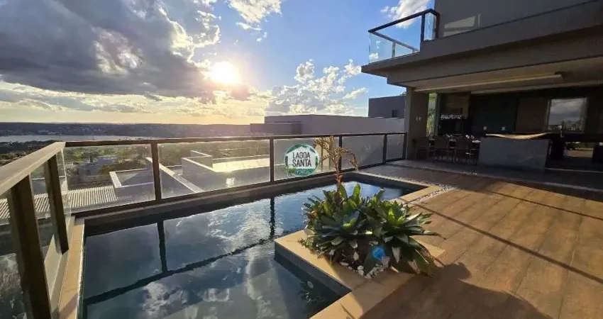 Casa com 4 dormitórios à venda, 323 m² por R$ 3.500.000,00 - Condomínio Boulevard - Lagoa Santa/MG