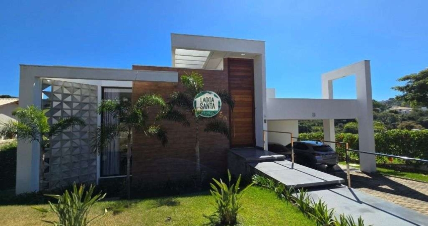 Casa com 4 dormitórios à venda, 350 m² por R$ 2.500.000,00 - Condomínio Champagne Tênis Residence - Lagoa Santa/MG