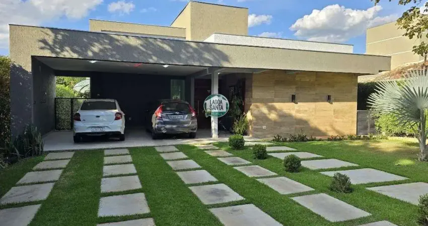 Casa com 4 dormitórios à venda, 344 m² por R$ 2.730.000,00 - Condomínio Veredas da Lagoa - Lagoa Santa/MG