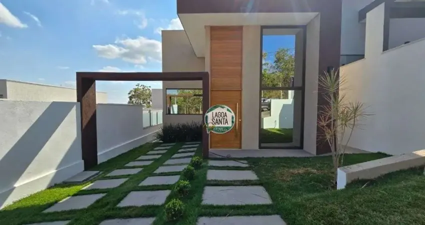 Casa com 3 dormitórios à venda, 130 m² por R$ 987.000,00 - Condomínio Trilhas Do Sol - Lagoa Santa/MG
