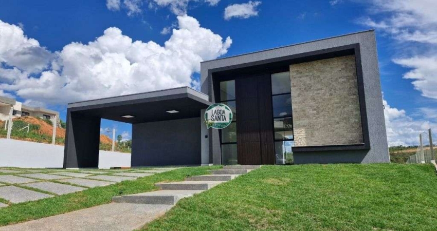 Casa com 4 dormitórios à venda, 262 m² por R$ 2.100.000,00 - Condomínio Monte Ville - Lagoa Santa/MG